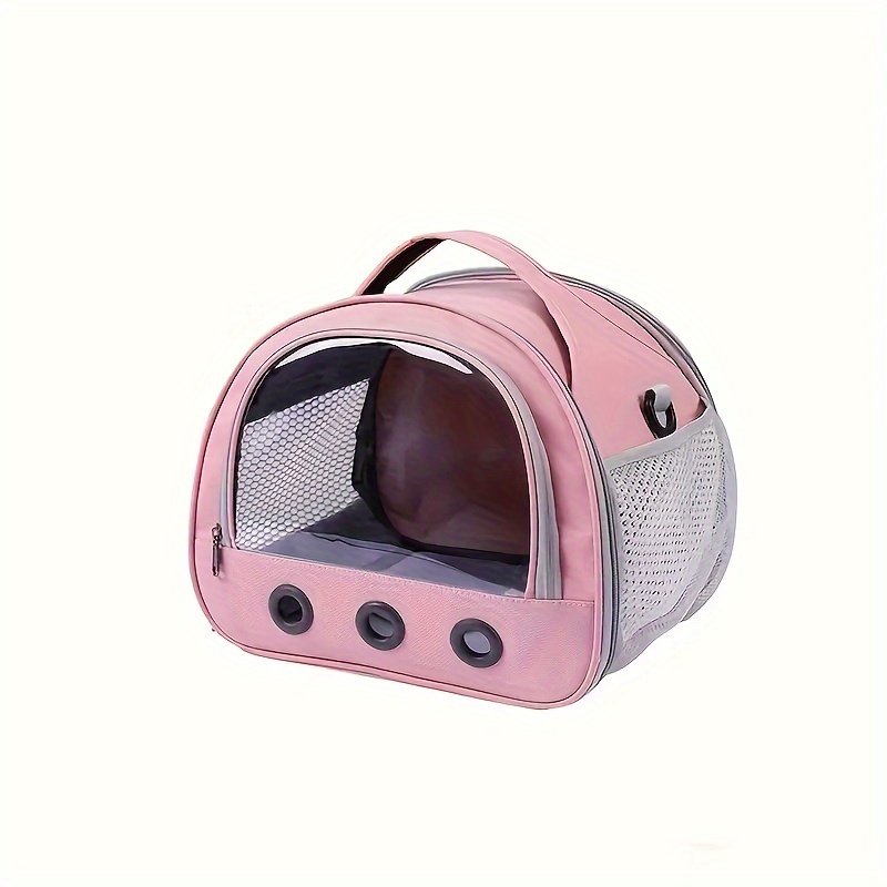 TEMU Portable Pet Carriers: Ideal For , Travel Hikes, And Outdoor Activities, Allowing You To Take Your Pets Along, Including Hamsters, Hedgehogs,