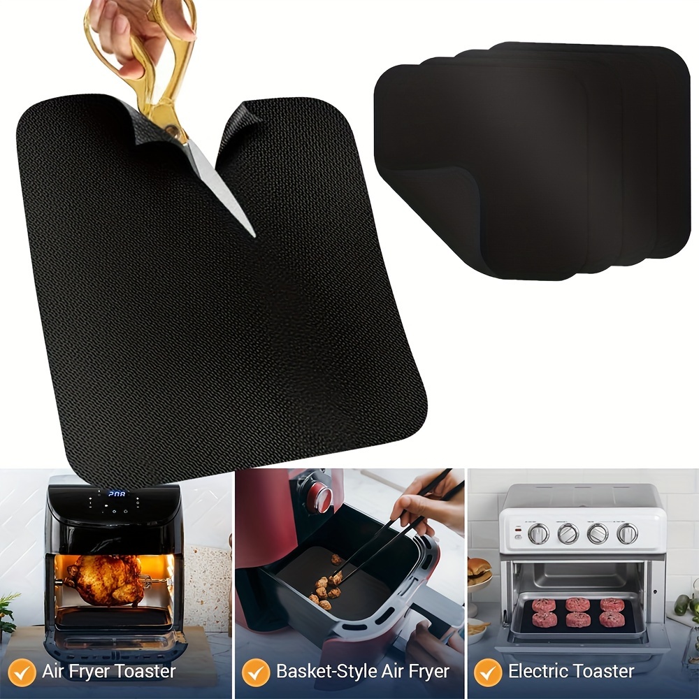 Toaster Oven Liner Mat Oven 1pc/2pcs/4pcs, Air Fryer Oven Liners