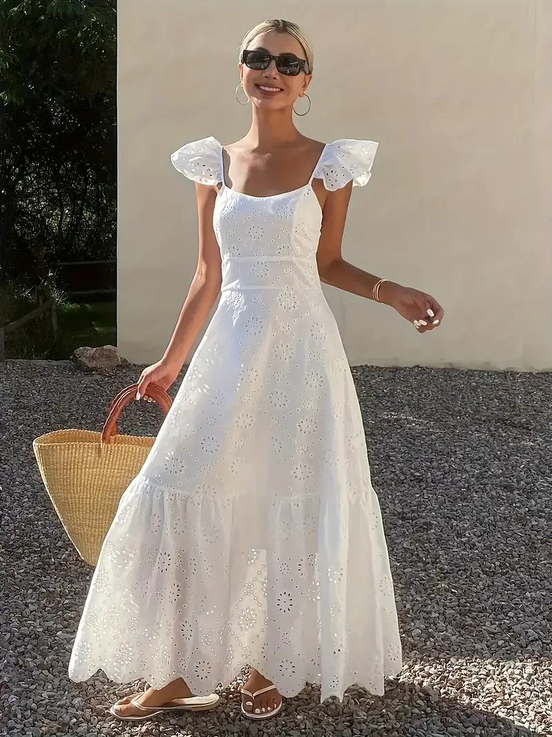 Fashionable New Summer Elegant Women'S Wedding Guest Dress, Formal, Festive Attire, Ruched Skirt, Embroidered Dress, Dress, Camisole Dress, Elegant And Chic Long Dress, Women'S Skirt, Elegant Event ... Fashionable New Summer Elegant Women'S Wedding Guest Dress, Formal, Festive Attire, Ruched Skirt, Embroidered Dress, Dress, Camisole Dress, Elegant And Chic Long Dress, Women'S Skirt, Elegant Event ...