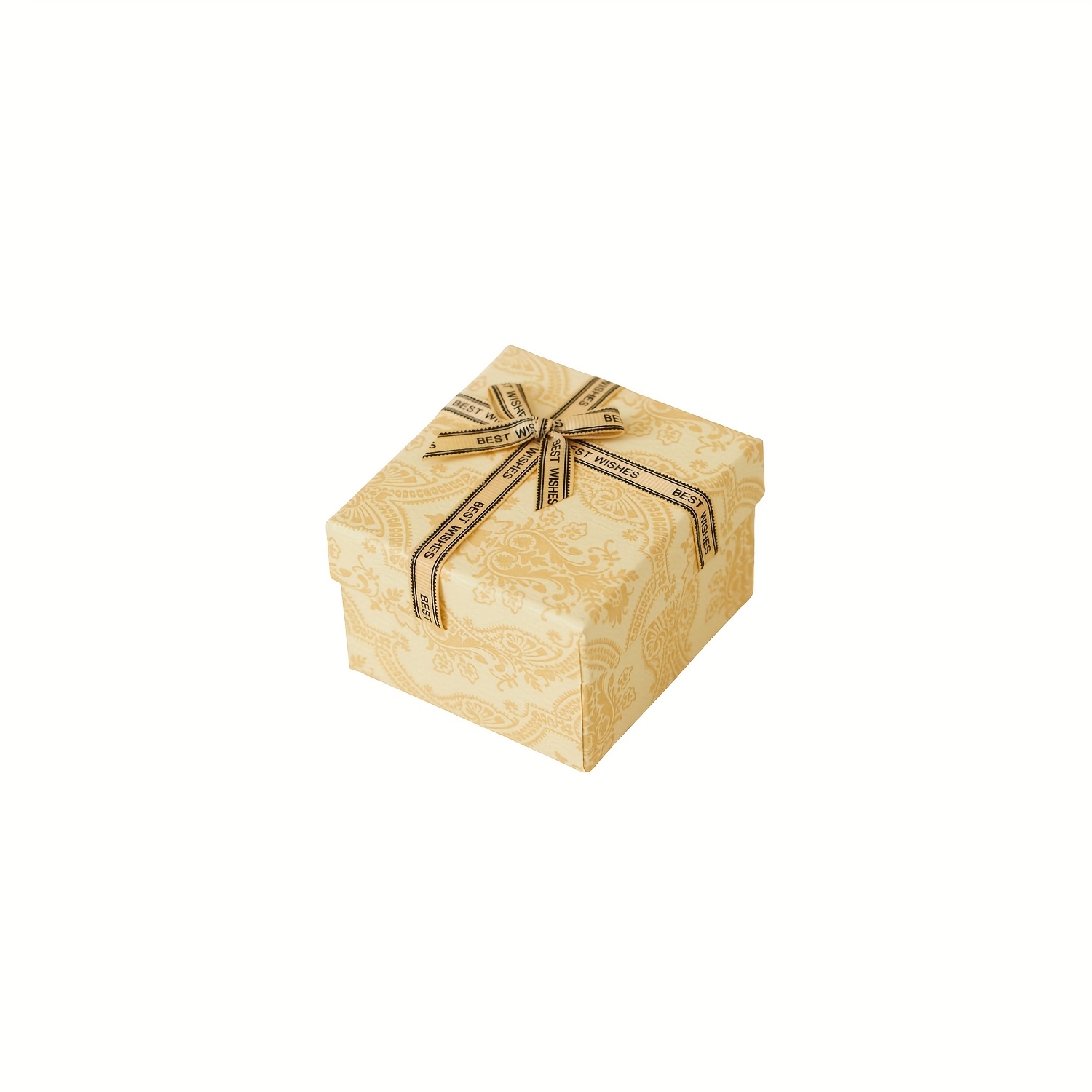 TEMU 1pc Simple Bow Exquisite Pattern Watch Storage Box
