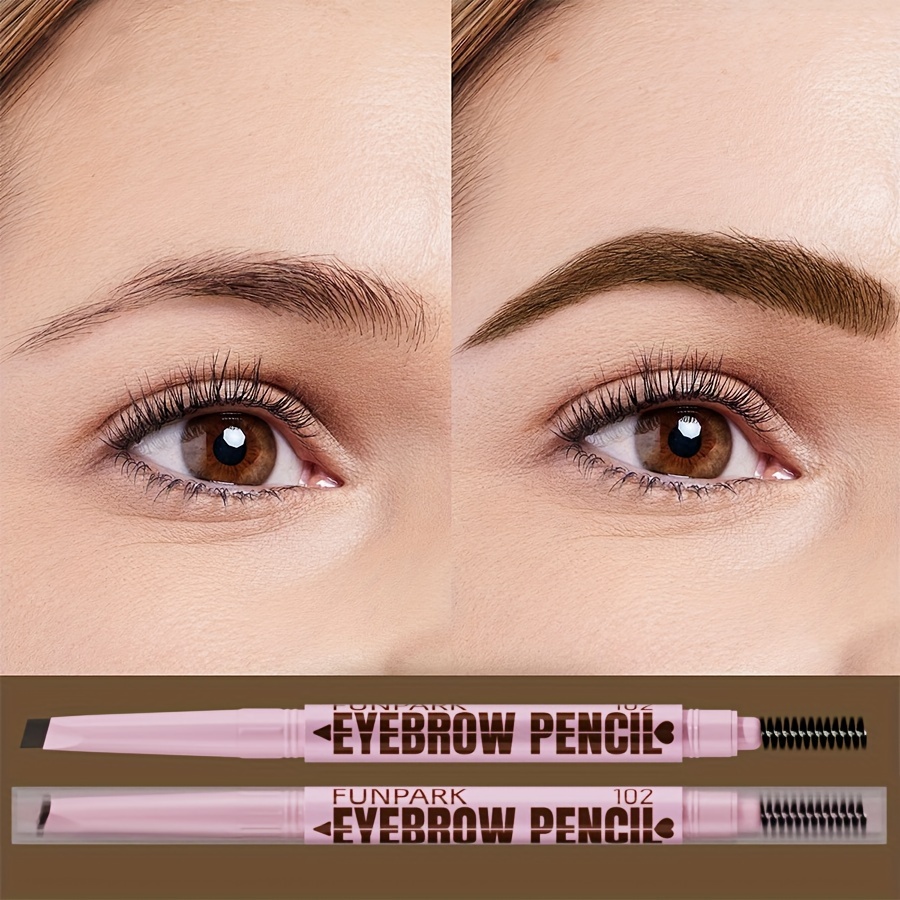 Waterproof Natural Makeup Double Heads Automatic Eyebrow Pencil