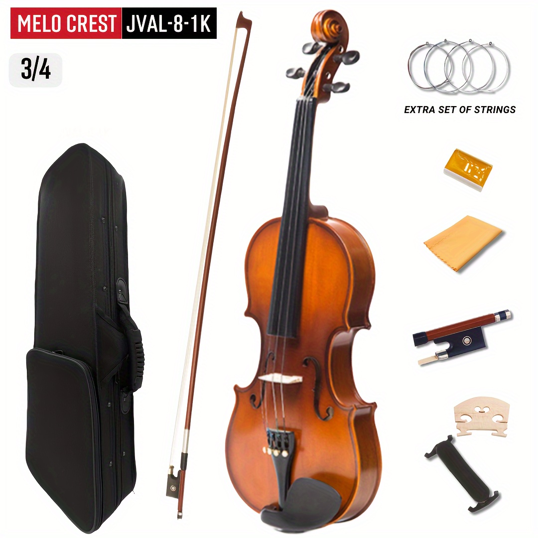 カルロジョルダーノ バイオリンセット ブラック VS-1 3⁄4 ケース付