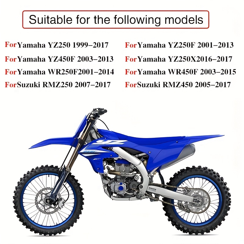 Primary Drive Steel Sprocket Kit Set O Ring Chain Fits YAMAHA YZ450F - Foto 7