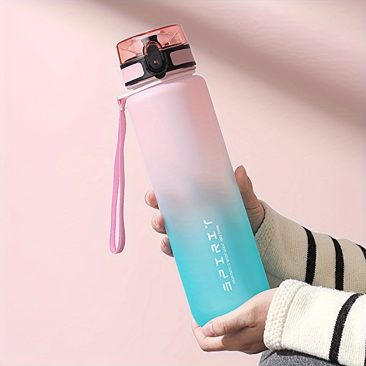 

Gradient Sports Water Bottle - 26oz (750ml) Or 10.5oz (300ml) Portable, Leakproof & Washable For Outdoor Activities, Fitness, Hiking & Camping - Ideal For Halloween/easter Gifts