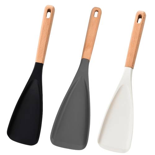 non stick cookware cooking spoon silicone spoon for mixing and kitchen tool kitchen gadget multi purpose kitchen essential