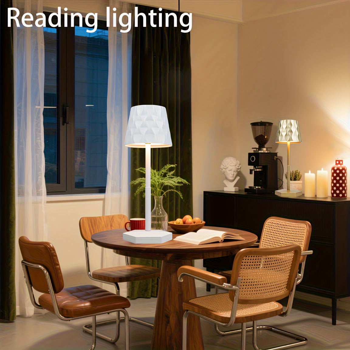 Luxury Cordless LED Table Lamps with Touch Control