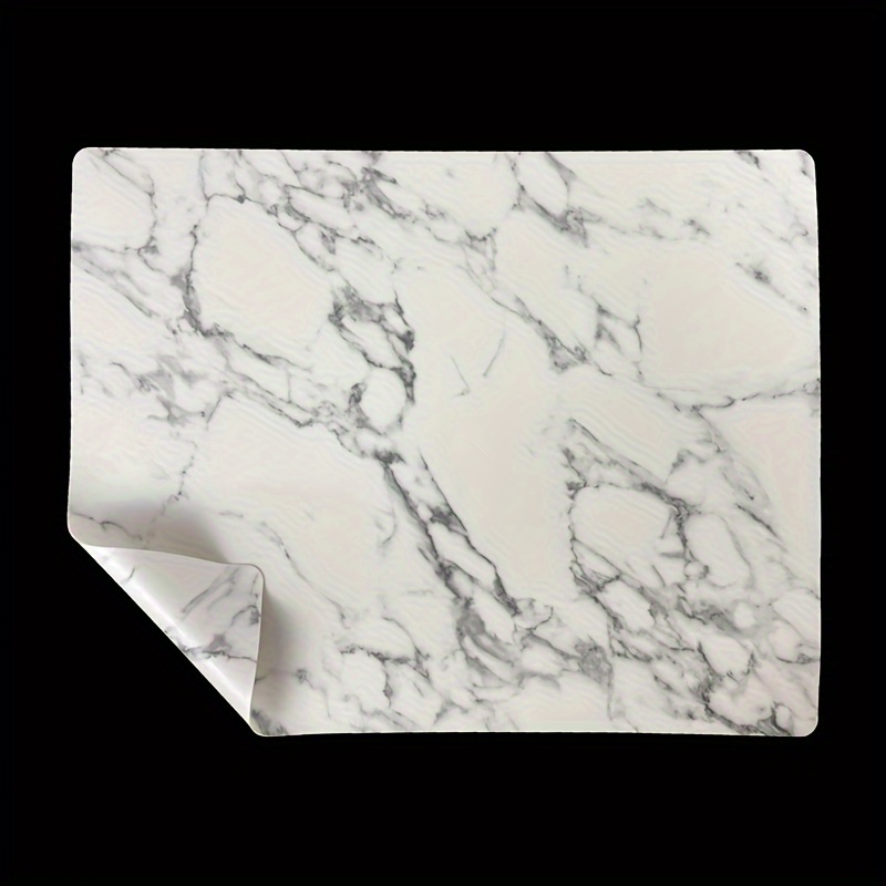 Image of 1pc Marble Pattern Nail Art Table Mat, Nail Hand Rest Pad, Suitable For Nail Art Armrest Cushion, Soft Microfiber Nail Art Mat, Nail Art Mat Table Pad (nail Art Armrest Table Not Included)