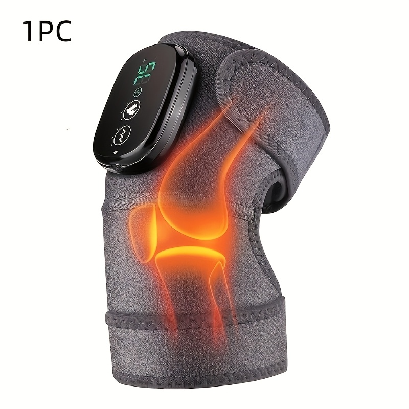 TEMU 3-in-1 Heated Knee Massager With Vibration For Knee, Shoulder & Elbow, Wireless Heating Vibrating Pad For Joint