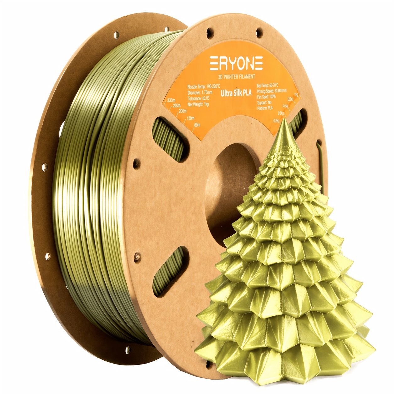 Eryone 200g Pla-ultra 3d Printing Supplies Filament For 3d Printer, 1.75mm +/-0.03mm, 200g (0.55lbs)/spool