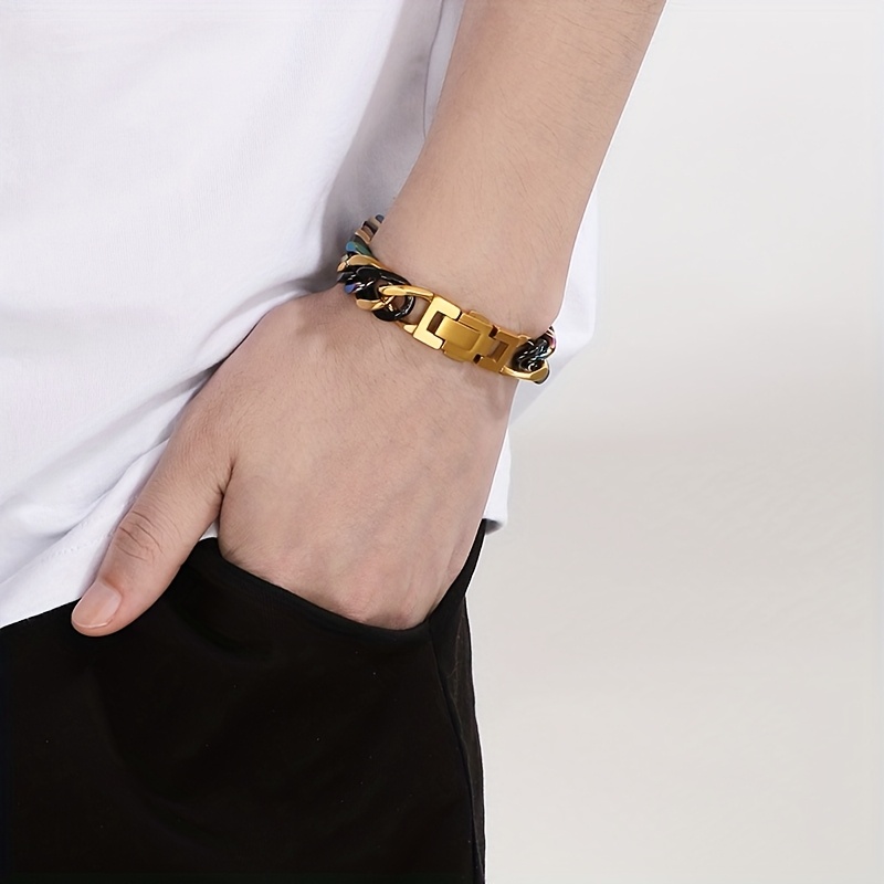 Retro Couple Bracelet Minimalist Mixed Bracelet