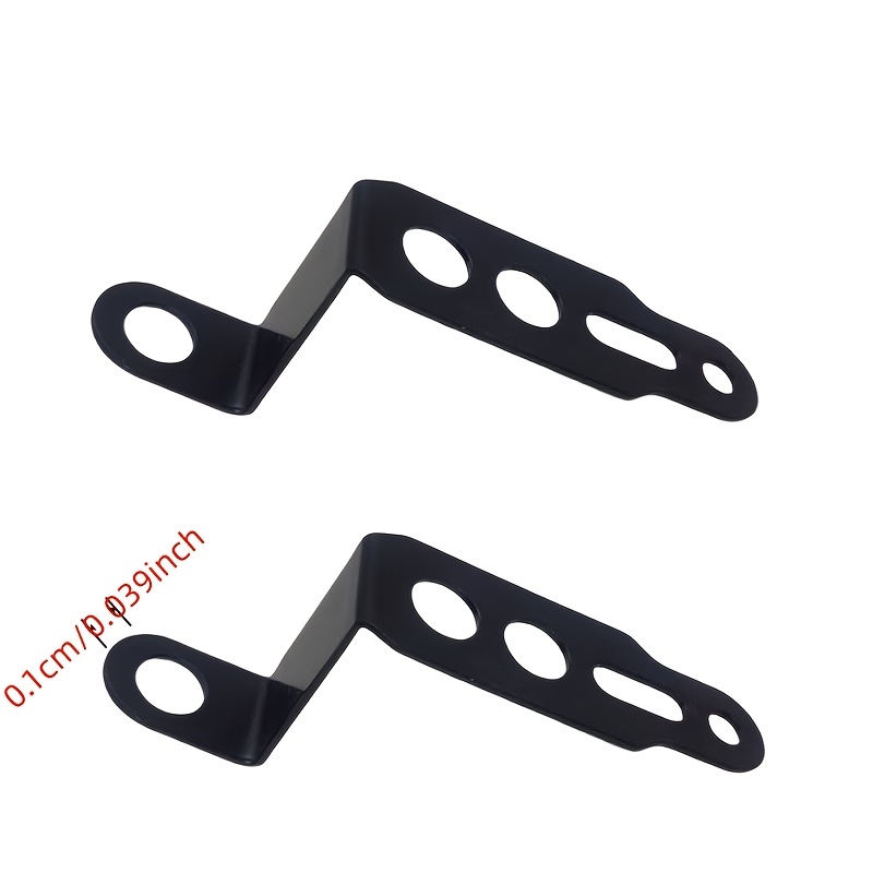 TEMU 1pc/2pcs/4pcs/14pcs, Upgraded Thickened Motorcycle Headlight, Rearview Mirror Bracket, Rearview Mirror Turn Signal Spotlight Modification