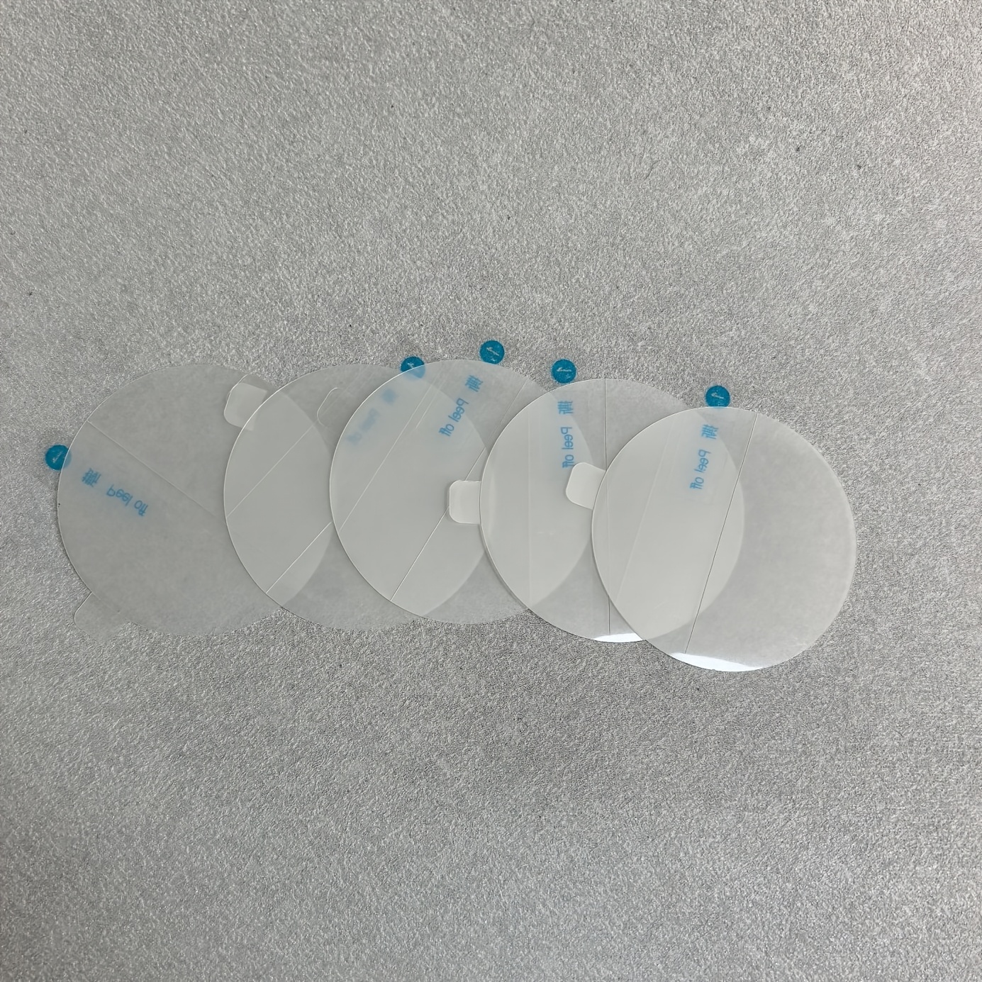 TEMU 5pcs Round Hydrogel Screen Protector For Smart Watches, Scratch-resistant, , Fits Sizes 30/31/32/34/35/36/37/38/39/40/41/42/43/44/45/46mm, Tpu