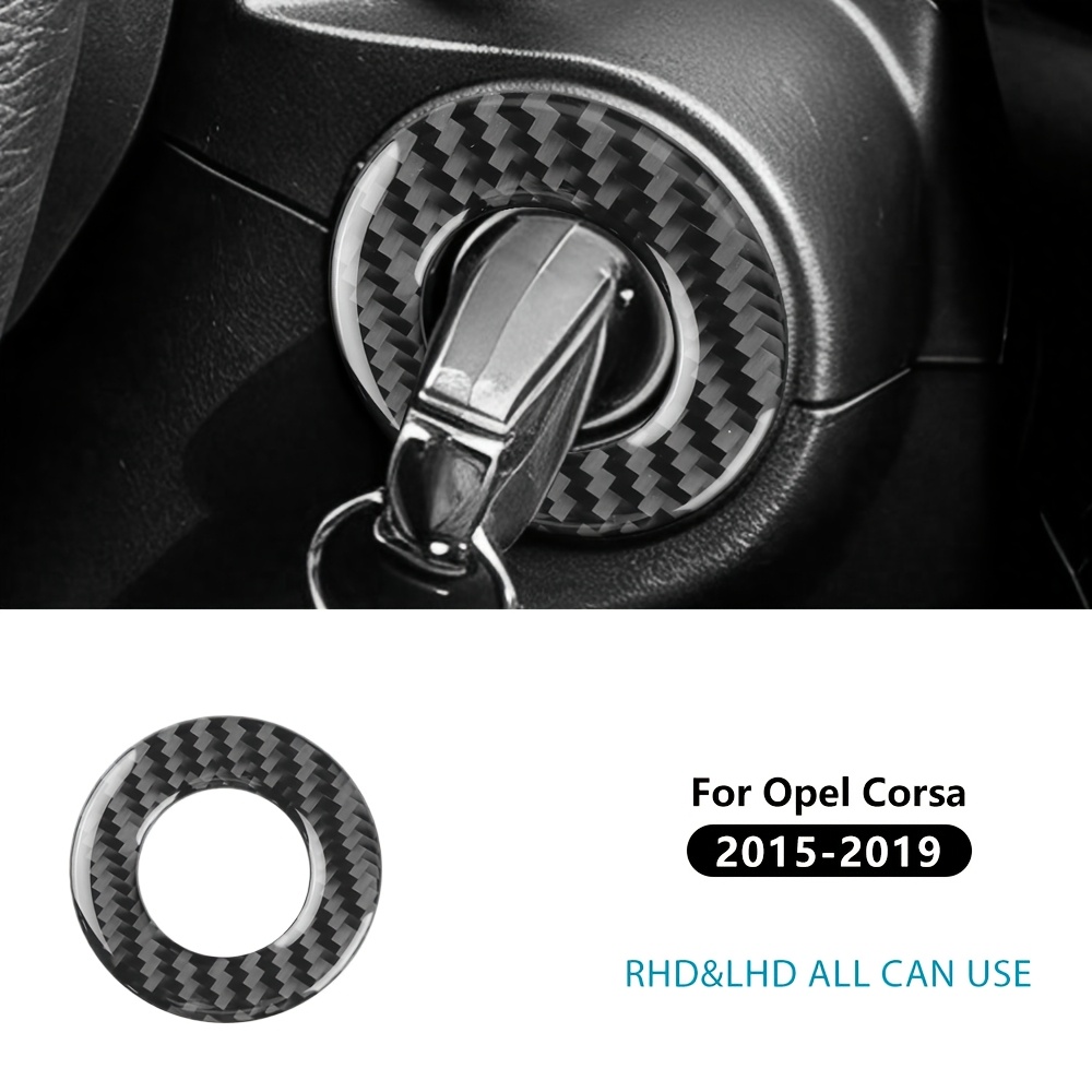 Suitable For 2015 2016 2017 2018 2019 Key Ring Decoration Sticker - Black/ Fiber