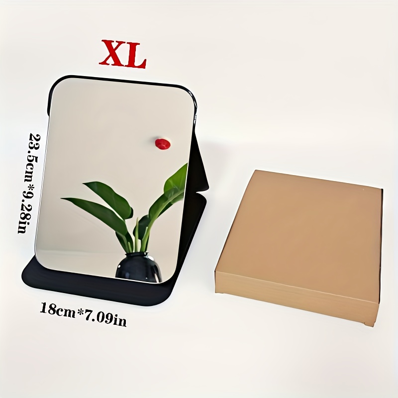 TEMU Draagbare Beauty- en Make-up Spiegel, Dames Kaptafel Beauty Spiegel, Make-up Spiegel, Studenten Slaapzaal Make-up Spiegel, Draagbare Make-up