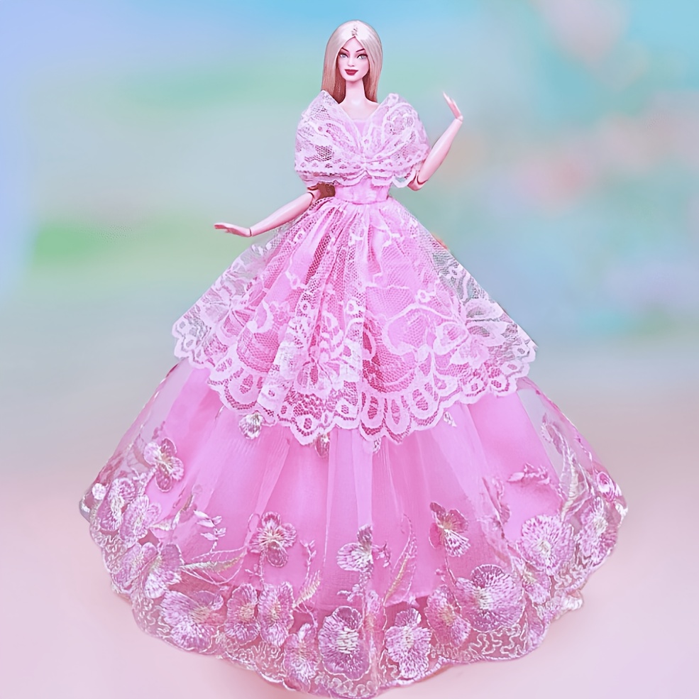 Fashion Doll Dress Costume Wedding Dress For 11.8 Inch Doll Dress Clothes For 1/6 Doll Dresses Gift Toy Gift (not Doll) Halloween/thanksgiving Day/christmas Gift