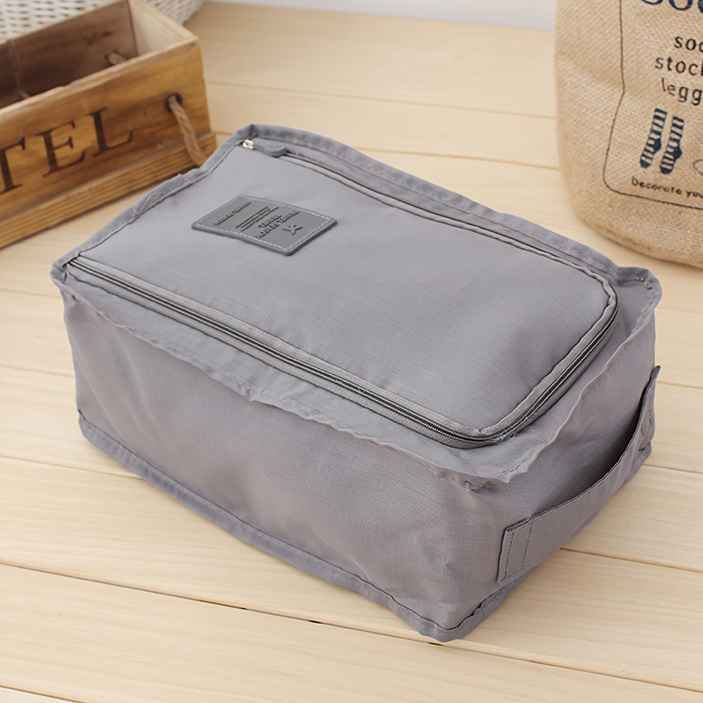 TEMU 1 Bolsa de Almacenamiento para Zapatos Bordada Personalizada, Organizador Portátil de Gran Capacidad – Ideal para , Viajes de . Antipolvo e