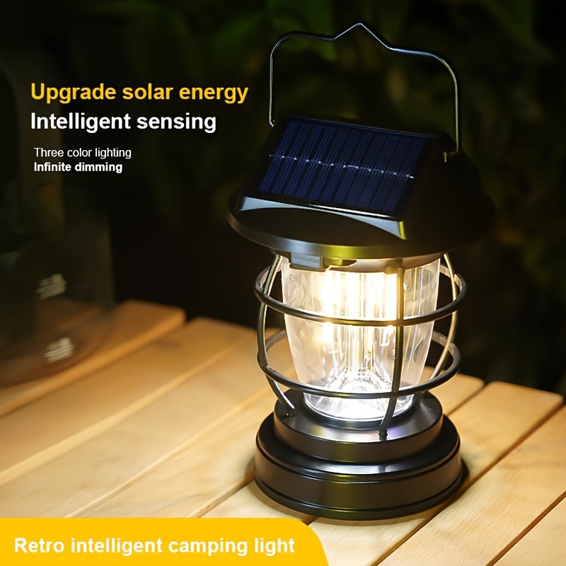 Lámpara solar de camping