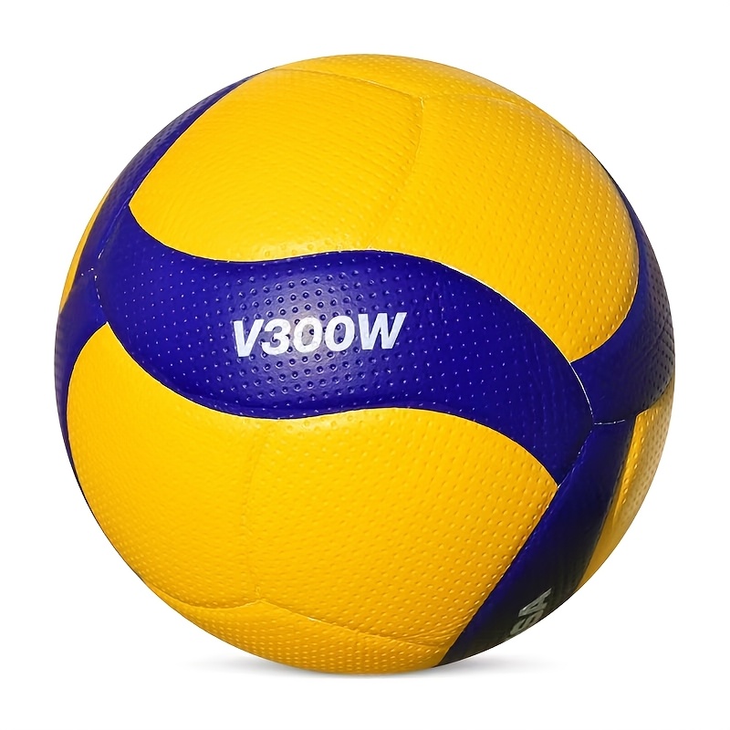 TEMU Size 5 Volleyball V300w, Soft Pu Anti Slip Volley Ball, High Bounce Wear Resistant, Indoor For Adults Teens Students