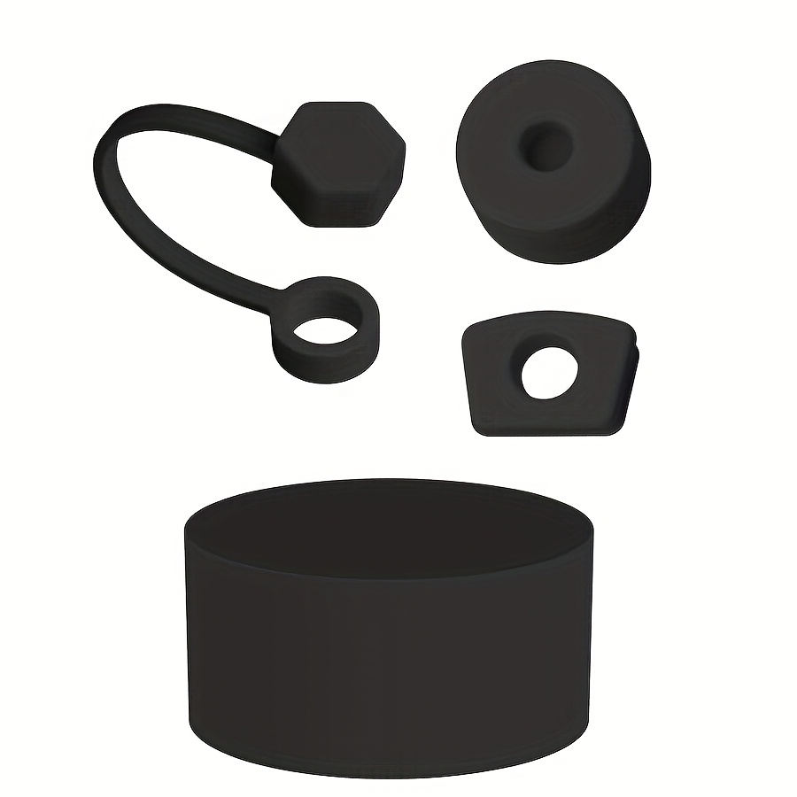 juego de accesorios para vasos termo incluyendo 3 tapones antiderrames de silicona, cubiertas para   de 9-10mm, y 1 bota de silicona para vasos de 40oz y 30oz Detalles del producto 6