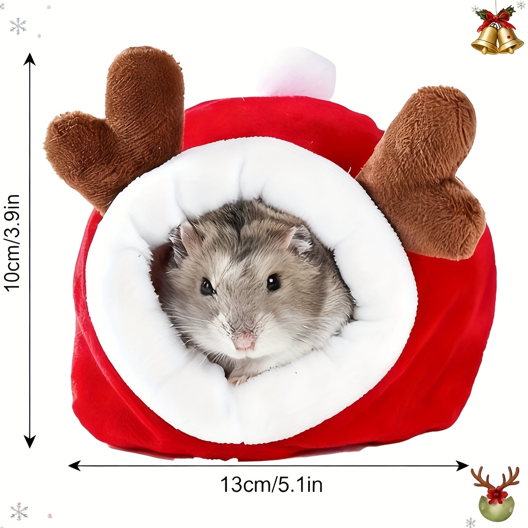 Cute Reindeer Antlers Hamster Bed