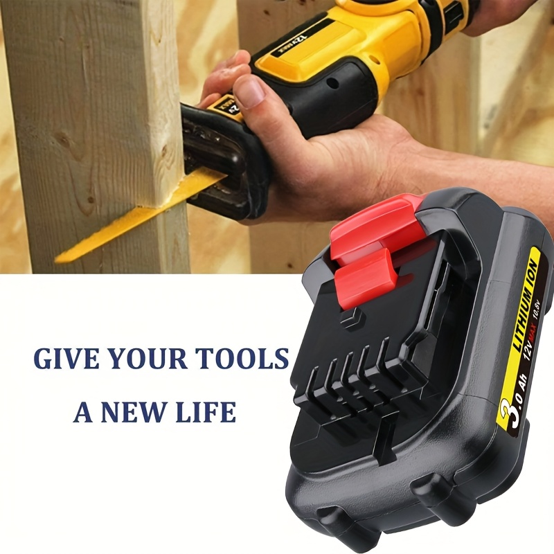 Batterie Rechargeable DeWalt DCB120 - 10.8V / 12V - 3000mAh Lithium-Ion (Neuve)