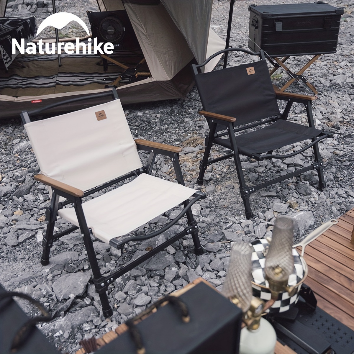 Portable Folding Chairs Garden Camping Chair Indoor Outdoor - Temu