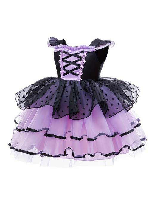 vestido para meninas sem com , de corset na parte superior, de tule com , roupa de festa de aniversário para meninas, confortável, moda outono, vestido infantil