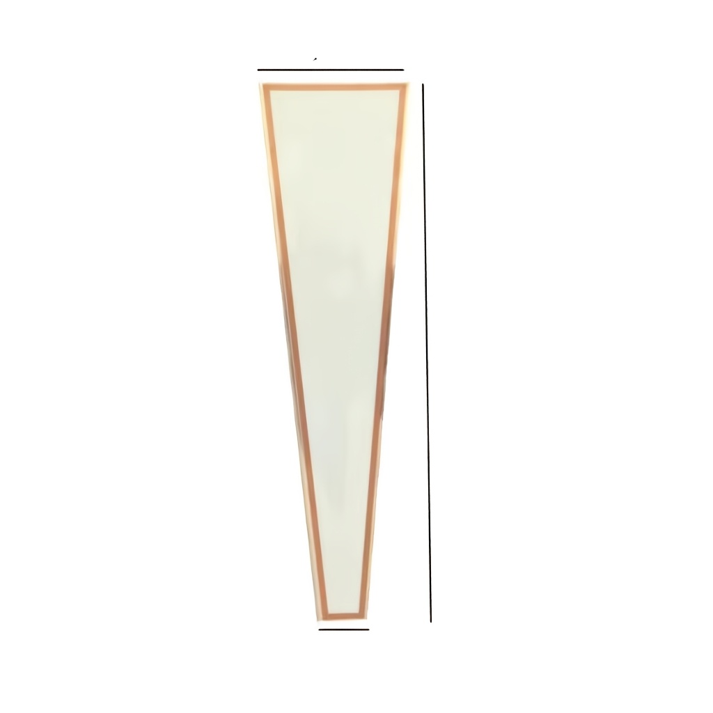 TEMU 50 Stück, Einzelne Rosen-Schutzhüllen-Strauß-Verpackungsbeutel, Transparentes Glasine-Papier-Blumen-Geschenkpapier für Valentinstag,