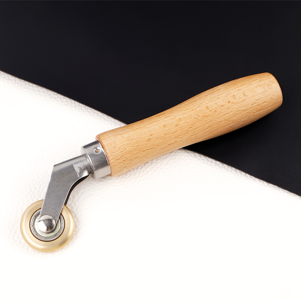 TEMU 1/2 piezas Rodillo de Costura 40mm y Rueda Presora Cobre 30 mm, Manual para Soldaduras - Accesorio Pistola Sopleteo en Esquinas con Acabado