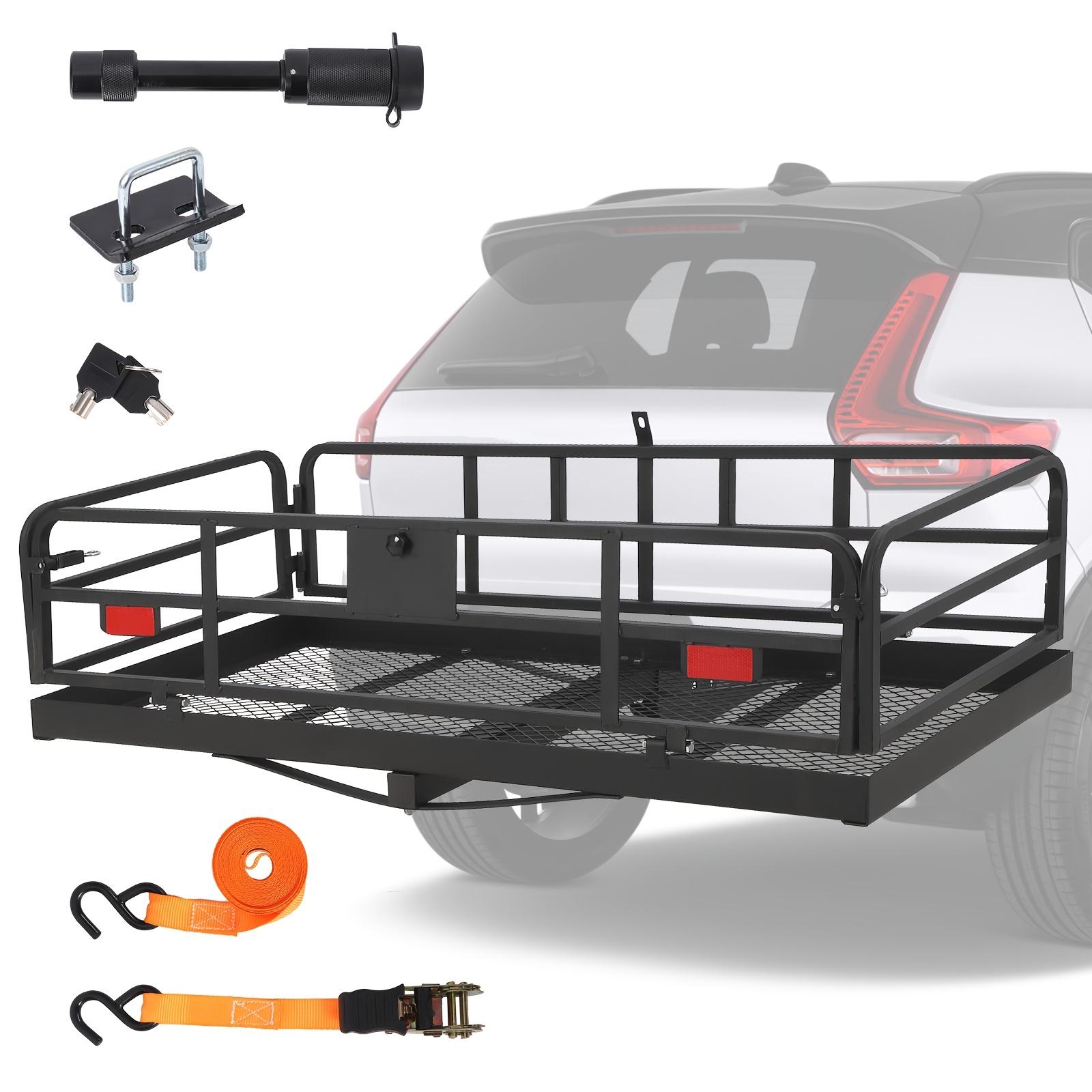 Suv Hitch Storage Carrier Black Box PRO Slide-out Hitch Enclosed
