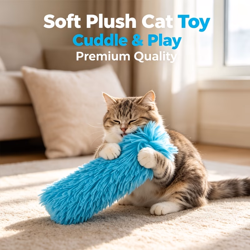 1 random color 1pc plush bear 1pc comfortable small pet sleeping pad suitable for cats and dogs year round pet sleeping pillow suitable for cats deep sleep cat supplies cat head pillow dog sleeping pad Product details 3