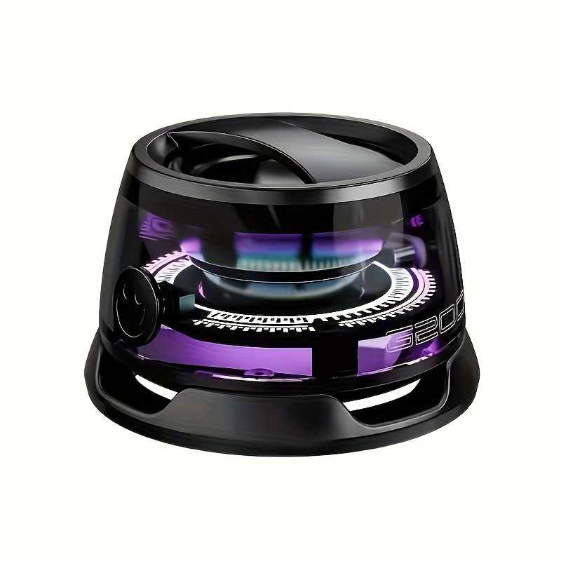 TEMU Portable Wireless Speaker With Magnetic Suction Bracket & 7-color Suitable For Outdoor, Car, Travel,, Magnetic Mount, Mini Sound System For,