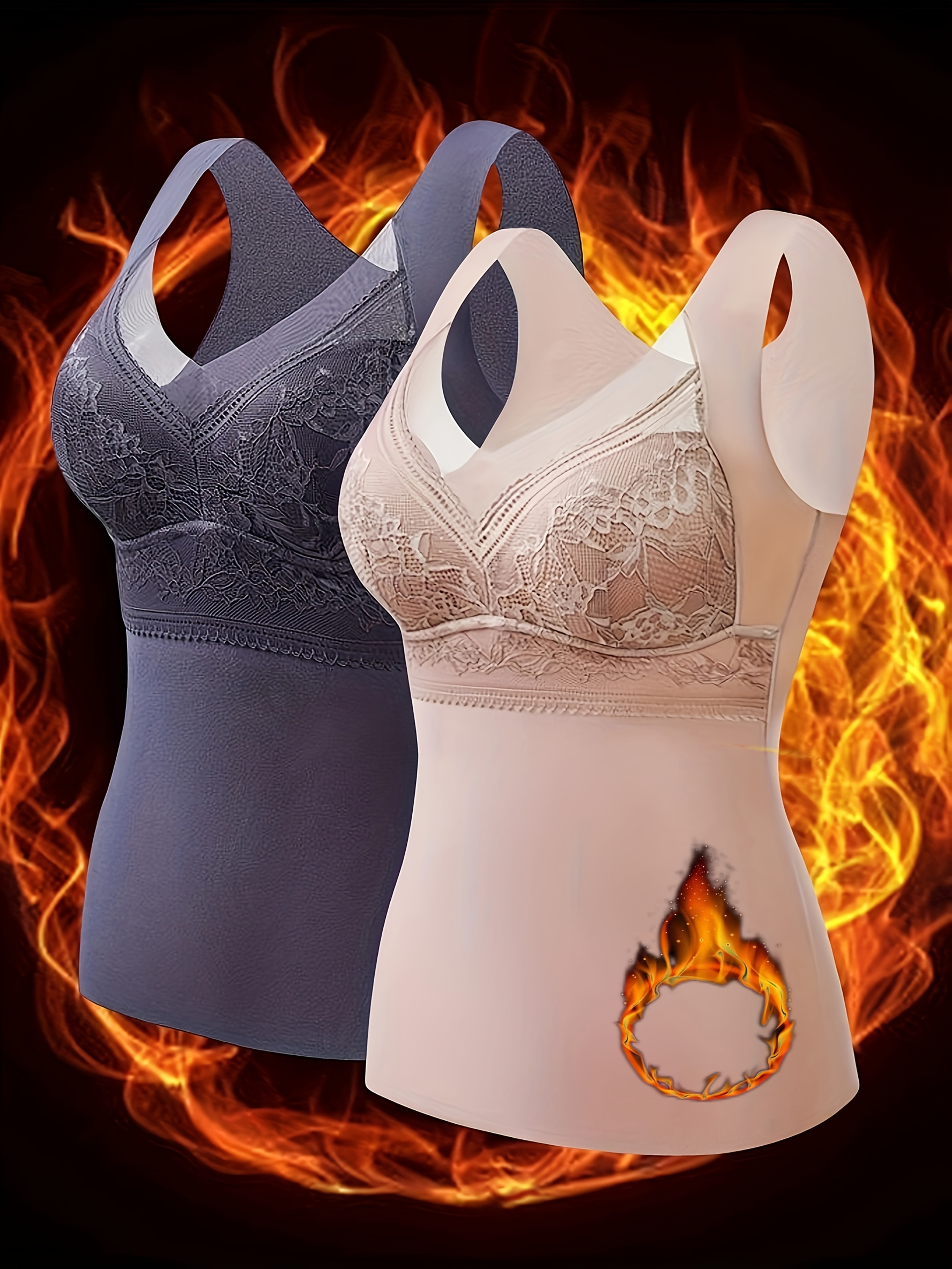 pezzi canottiera termica inverno donna imbottita e Temu Italy