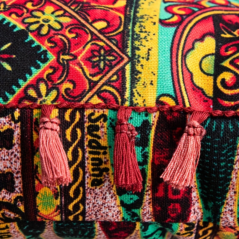 Yoga-Meditationskissen In Gelb - Tibetisches Sitzkissen 38x38x4 Cm