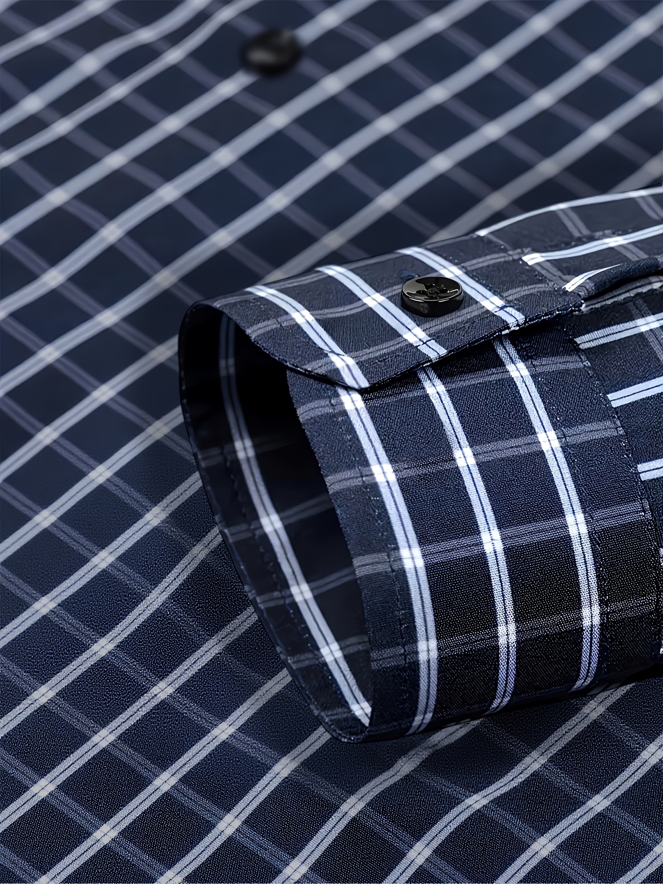 قميص رجالي بنقشة خطوط، 1 قطعة, كاجوال للأعمال,ملابس المكتب,تصميم كلاسيكي,قميص أنيق,خياطة متينة,قماش قابل للتنفس,قميص بأكمام قصيرة,قميص خفيف الوزن,موضة الرجال,رجال محترفون