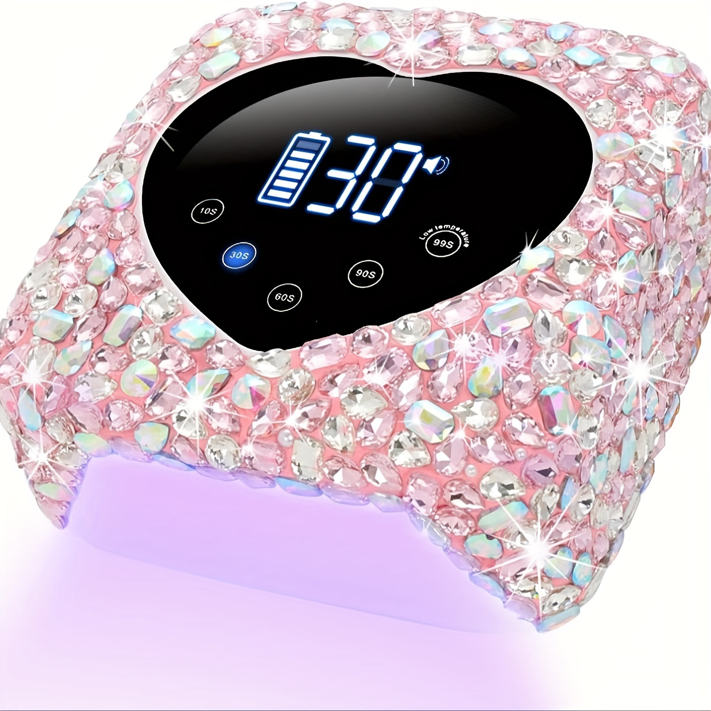 

Rechargeable 96w Uv Led 4 Setting & Auto For Gel Polish Rhinestones Diamond