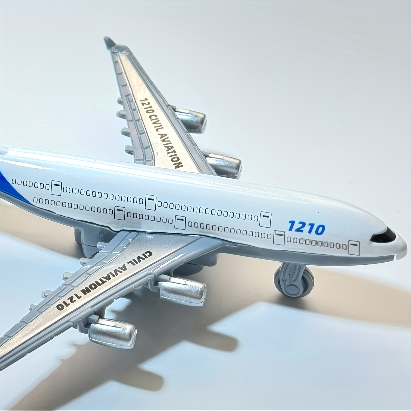 Airbus A380 Alloy Boomerang Airplane Model - Temu