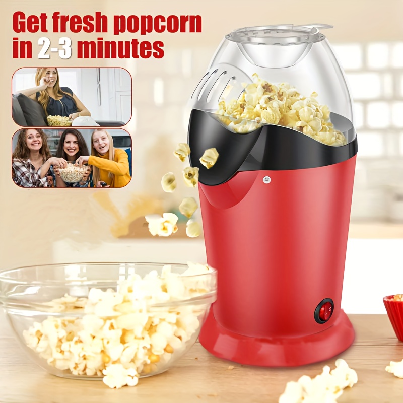 

1pc 110v-130v Popcorn Machine, Explosion Grain Machine, Household Classic Retro Style, Small Popcorn Machine, Electric Style