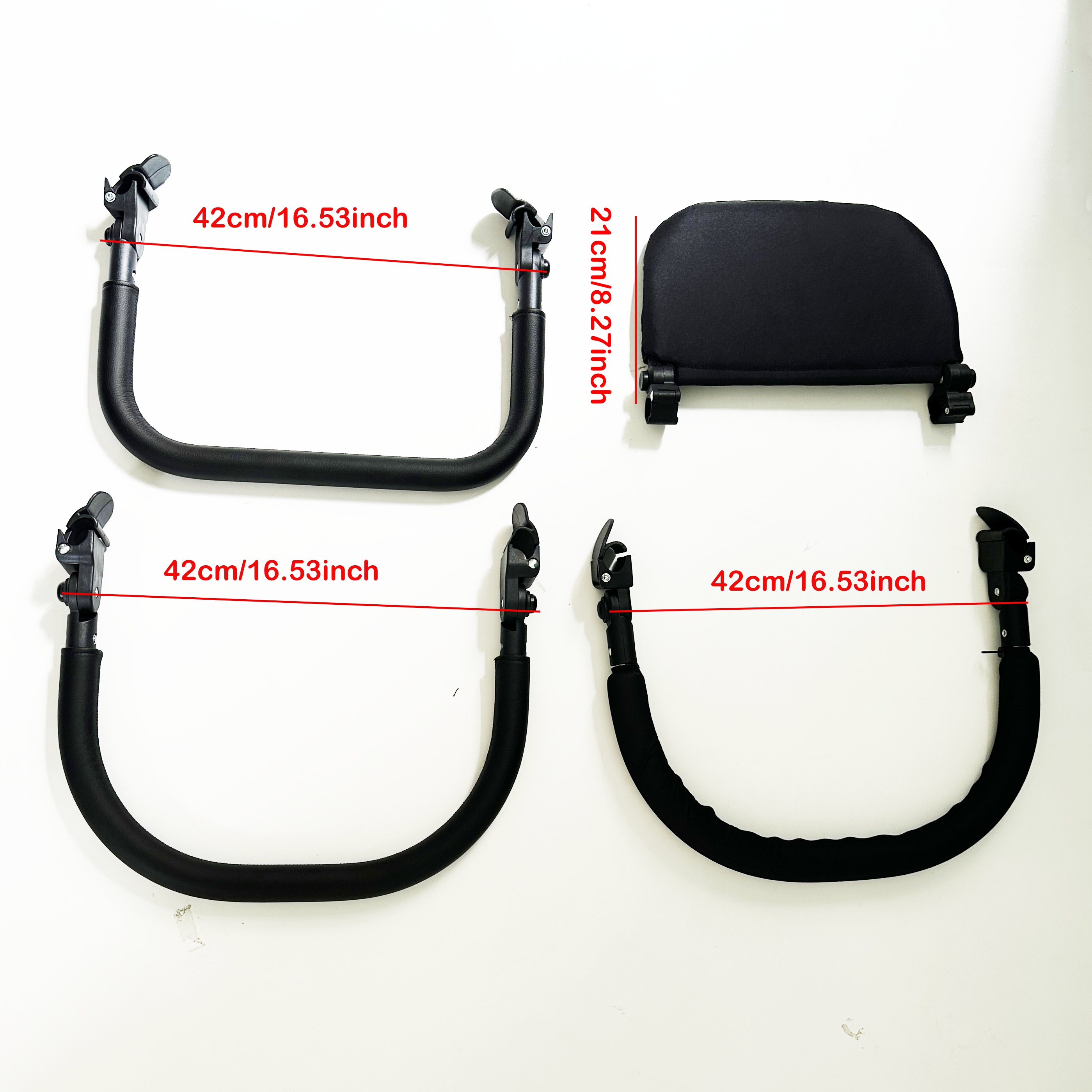 2pcs set stroller accessories armrest footrest compatible Temu