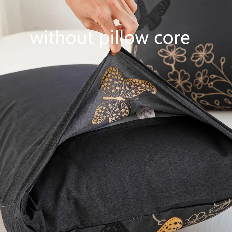2pcs a pair of pillowcases bedroom print polyester soft and comfortable bedding decoration supplies multiple sizes Product details 6