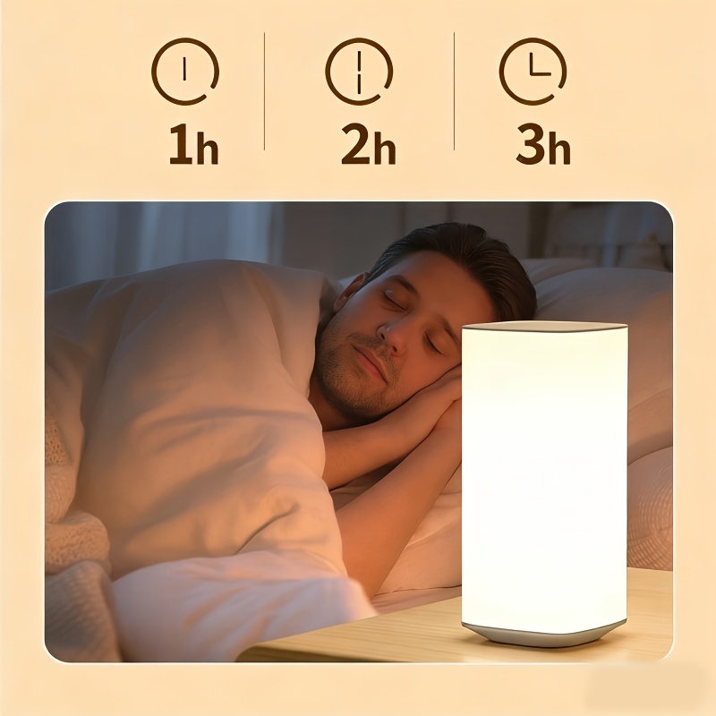Square Night Light with RGB Gradient, Featuring Remote And Touch Control, Adjustable Brightness And Timing Functions, Various LED Lighting Modes, And a Large 3000Mah Rechargeable Battery, Perfect for Creating Ambiance in Bedrooms And Living Rooms