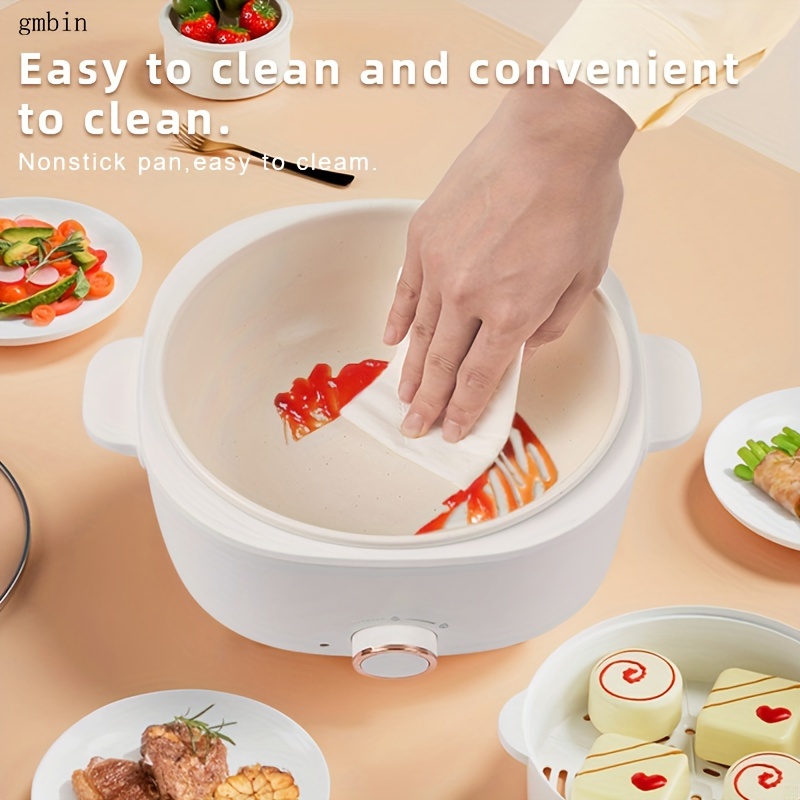gmbin multifunctional 220v 240v specification operated pot abs for steaming and frying details 2
