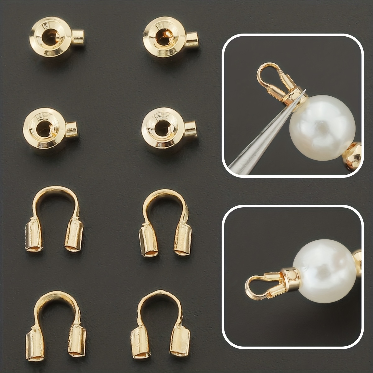 30pcs Connecting Ring Set for Beading Projects