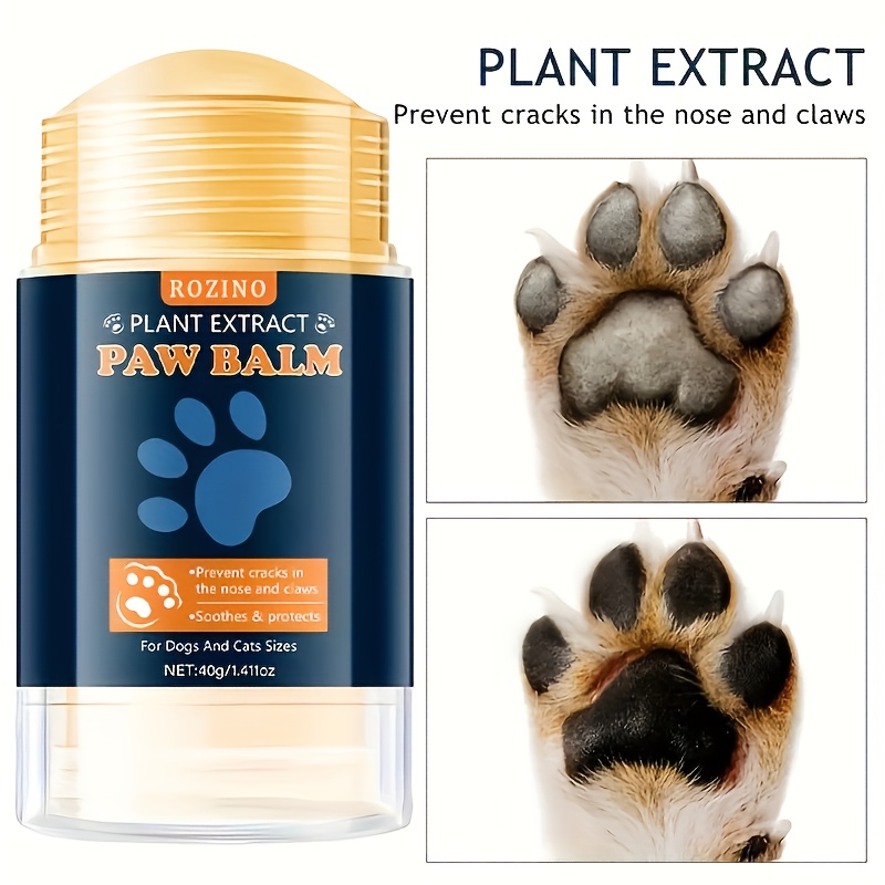 TEMU The Best Dog Paw Wax Moisturizing Dog Paw Cream Can Form An Invisible Barrier. Coconut Oil Cream And Dog Nose Cream Protect And Heal Dry And