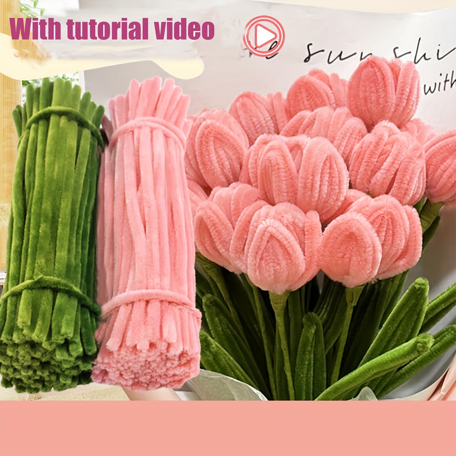 Maak samen met mij een spider lily van pipe cleaners🕷️♥️ Vanaf 5 januari staat de diy-kit voor spider lily's op girlypopdiy.nl (link in bio)🧚🏼‍♀️ #pipecleaners #diy #girlypop #tutorial