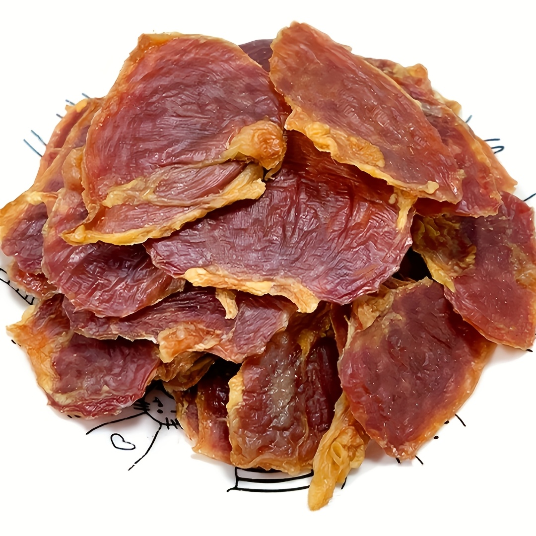 TEMU 0.4 Lb/0.8 Lb Chicken Gizzard Slices Dog Treats, High Protein, , Training Reward, Heat And Improves Eyesight, Promotes , Pet Treat For Adults And Puppies