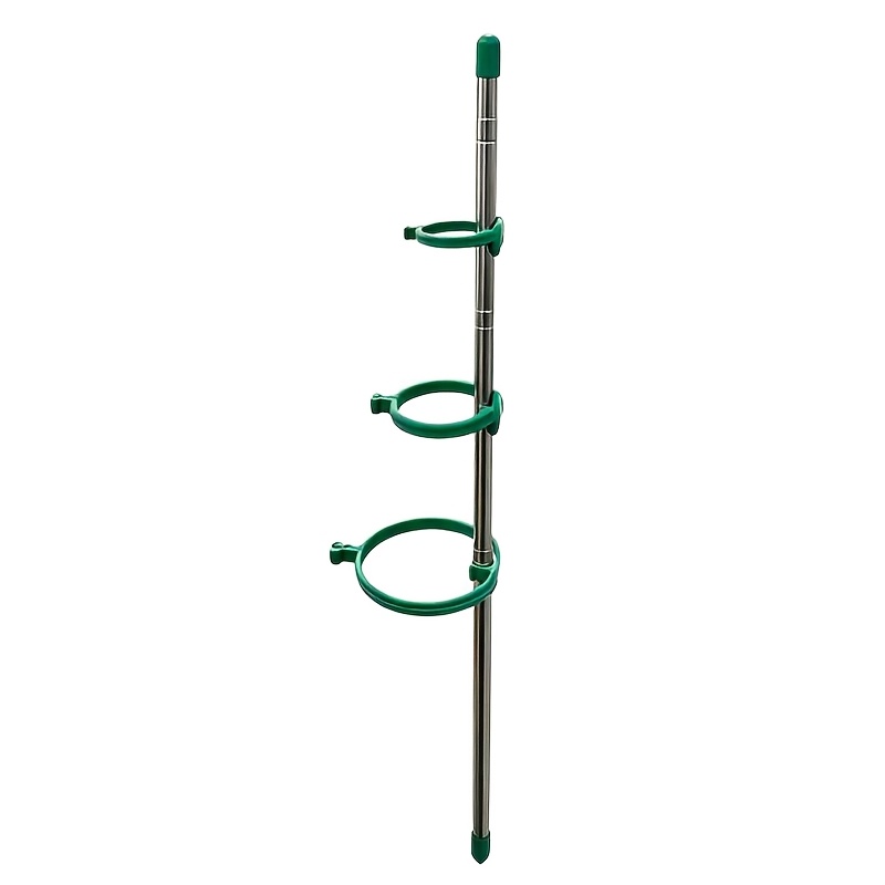 TEMU Set da 1 di di supporto retrattili antiribaltamento per piante per Monstera, Phalaenopsis, e telai di supporto fissi per pomodori