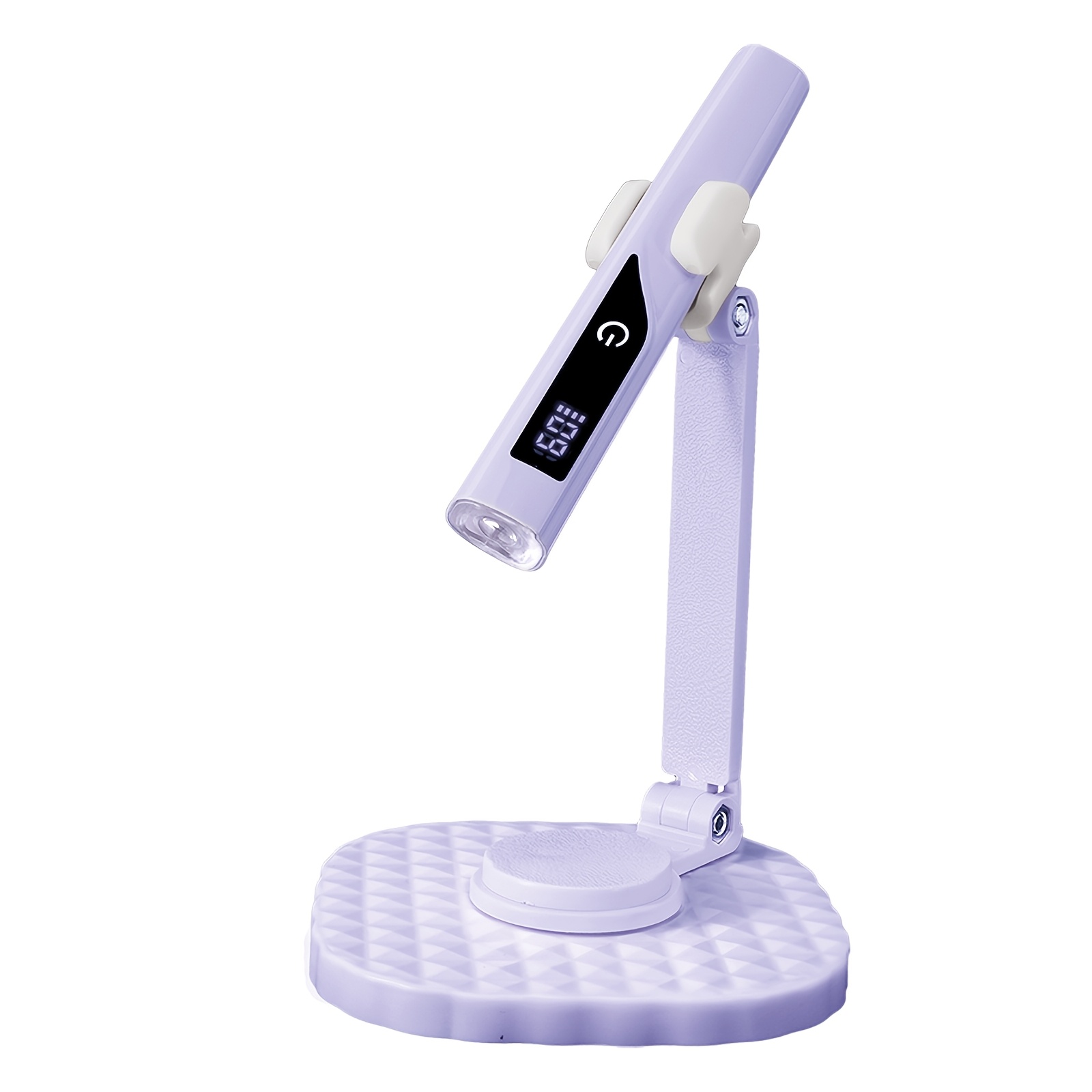 TEMU Upgraded Portable / Nail Lamp With Lcd Display & Fast Suitable For Home & Salon, Gel Polish Dryer, Anti-slip Base, Quartz Bulb Lamp For Gel