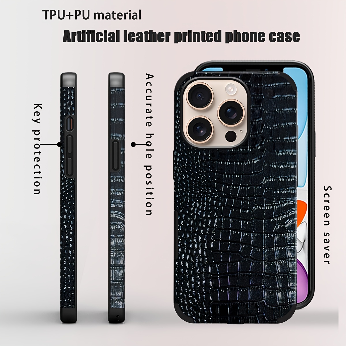 handyhülle leder samsung Samsung S23 Hülle klappbar Leder grün Premium main image 1