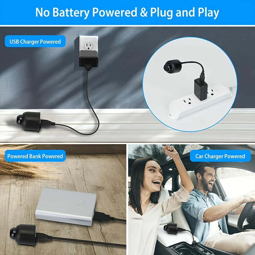 Cámara Inalámbrica Inteligente Pequeña2.4G, Diseño PE - Imagen 8